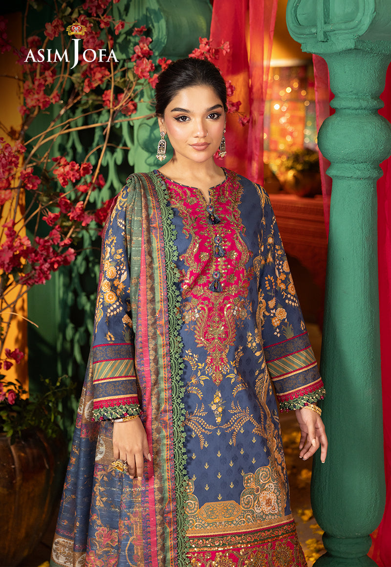 AJRA-02 EMBROIDERED JACQUARD 3 PCS