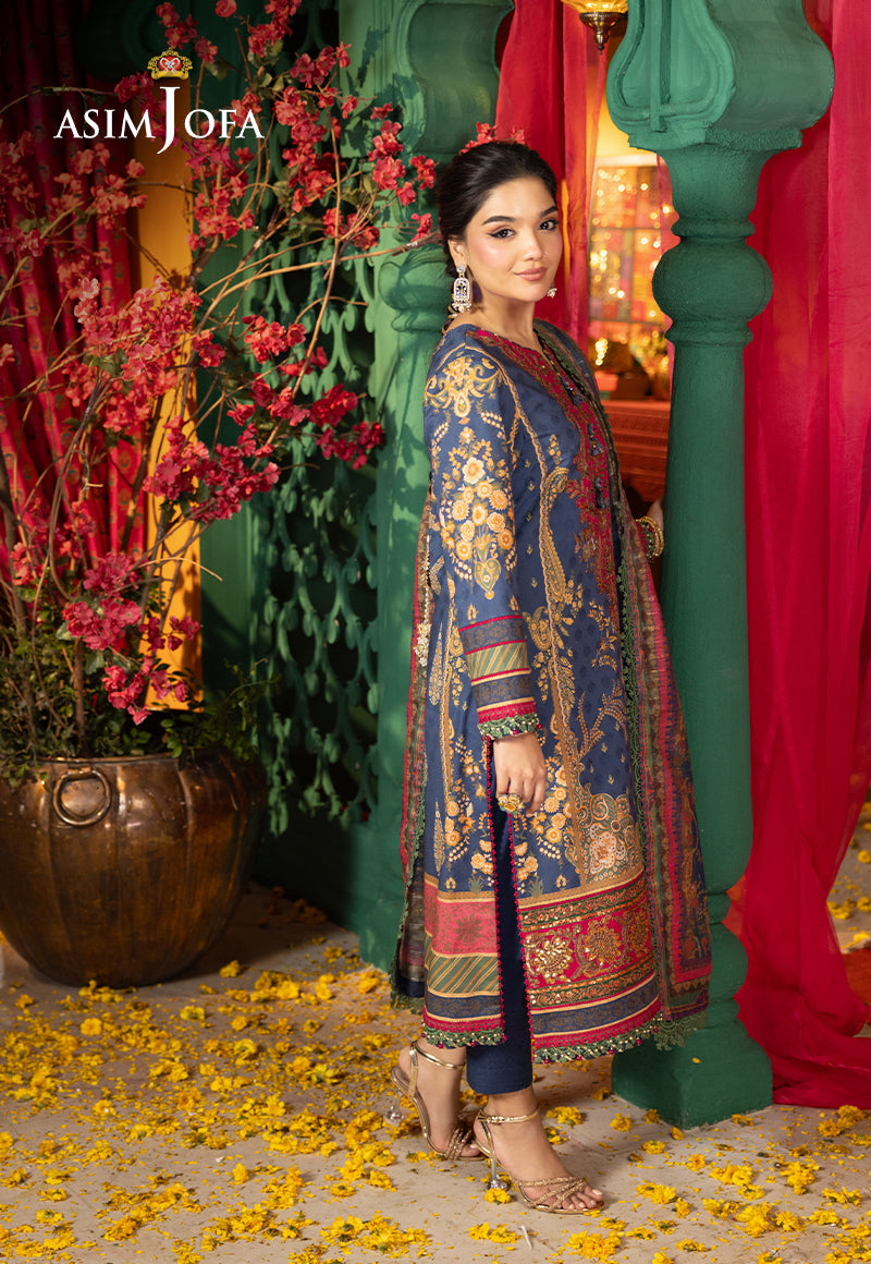 AJRA-02 EMBROIDERED JACQUARD 3 PCS