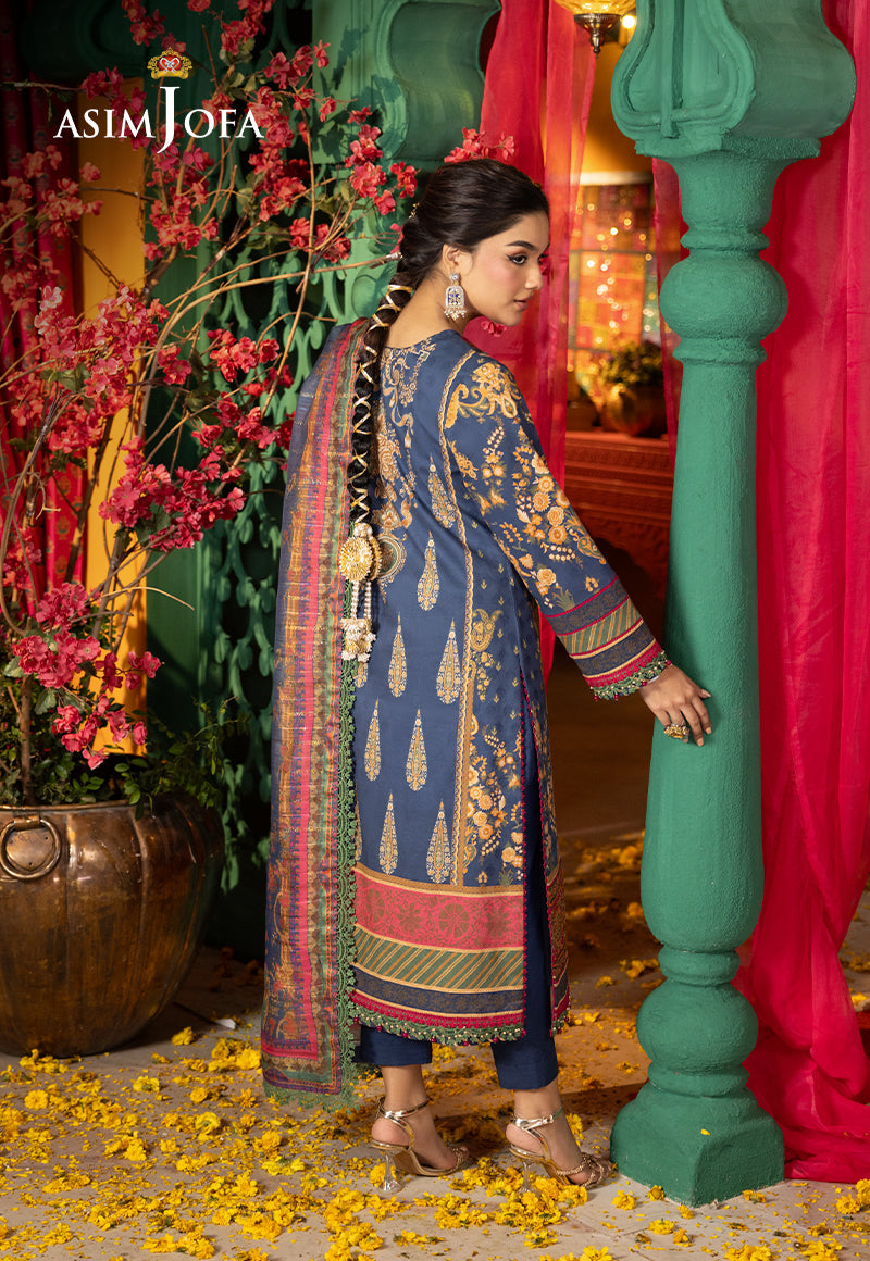 AJRA-02 EMBROIDERED JACQUARD 3 PCS