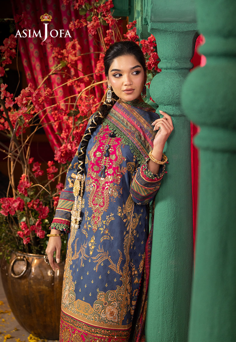 AJRA-02 EMBROIDERED JACQUARD 3 PCS