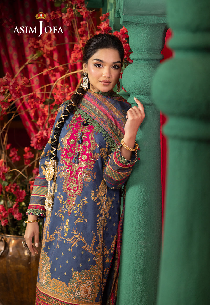 AJRA-02 EMBROIDERED JACQUARD 3 PCS