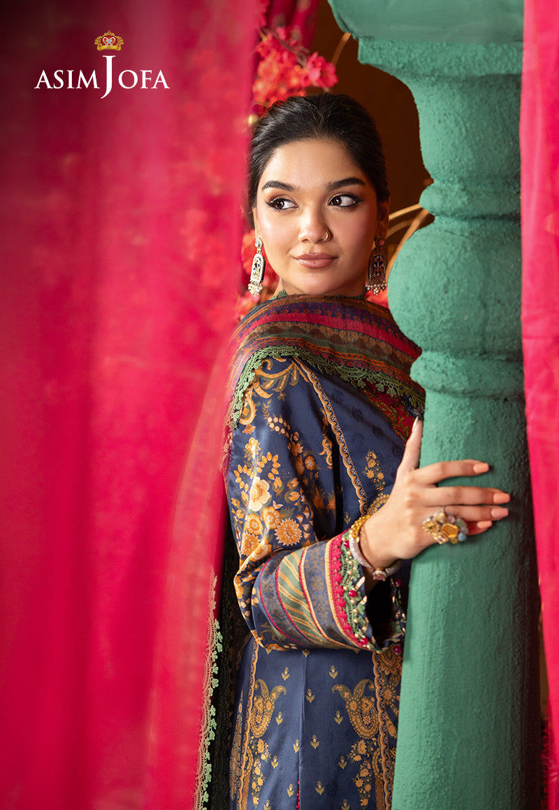 AJRA-02 EMBROIDERED JACQUARD 3 PCS