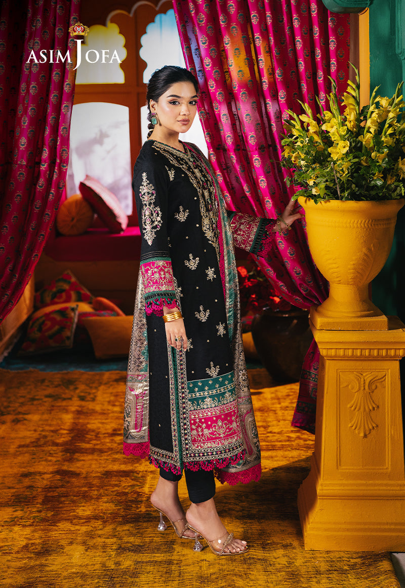 AJRAD-20 EMBROIDERED STITCHED 3 PCS
