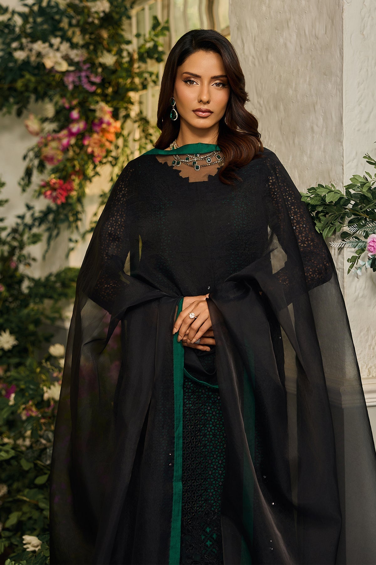 3-PC Unstitched Luxury Collection CCE6-03
