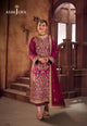AJKKD-21 EMBROIDERED TWISTED SILK STITCHED 3 PCS