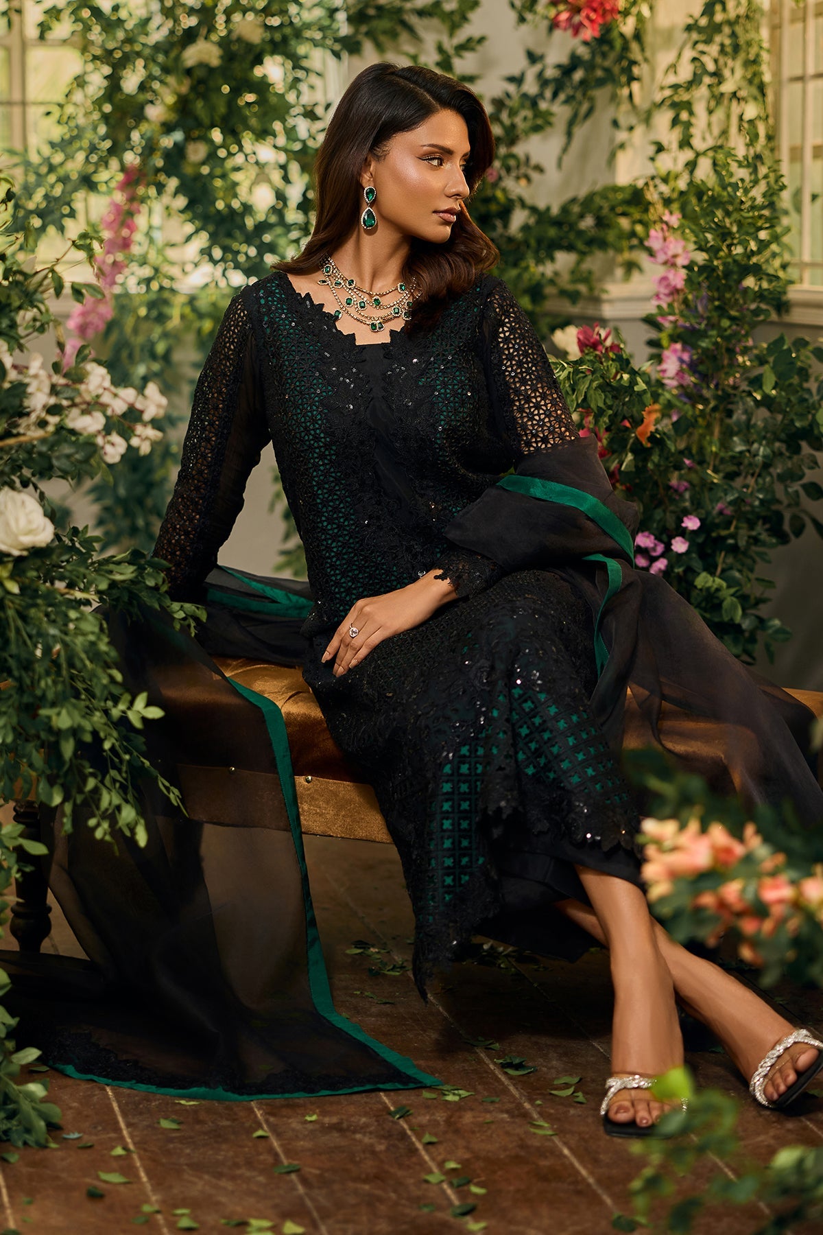 3-PC Unstitched Luxury Collection CCE6-03