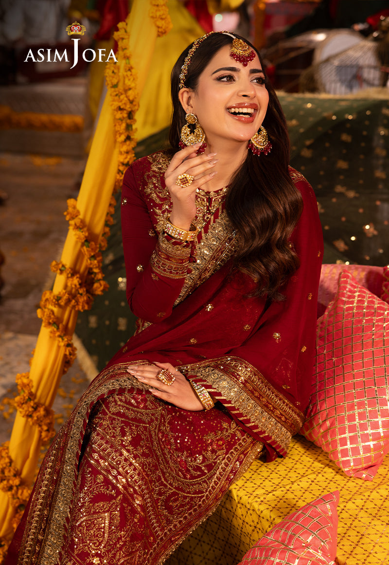 AJCDP-04 EMBROIDERED STITCHED 3 PCS