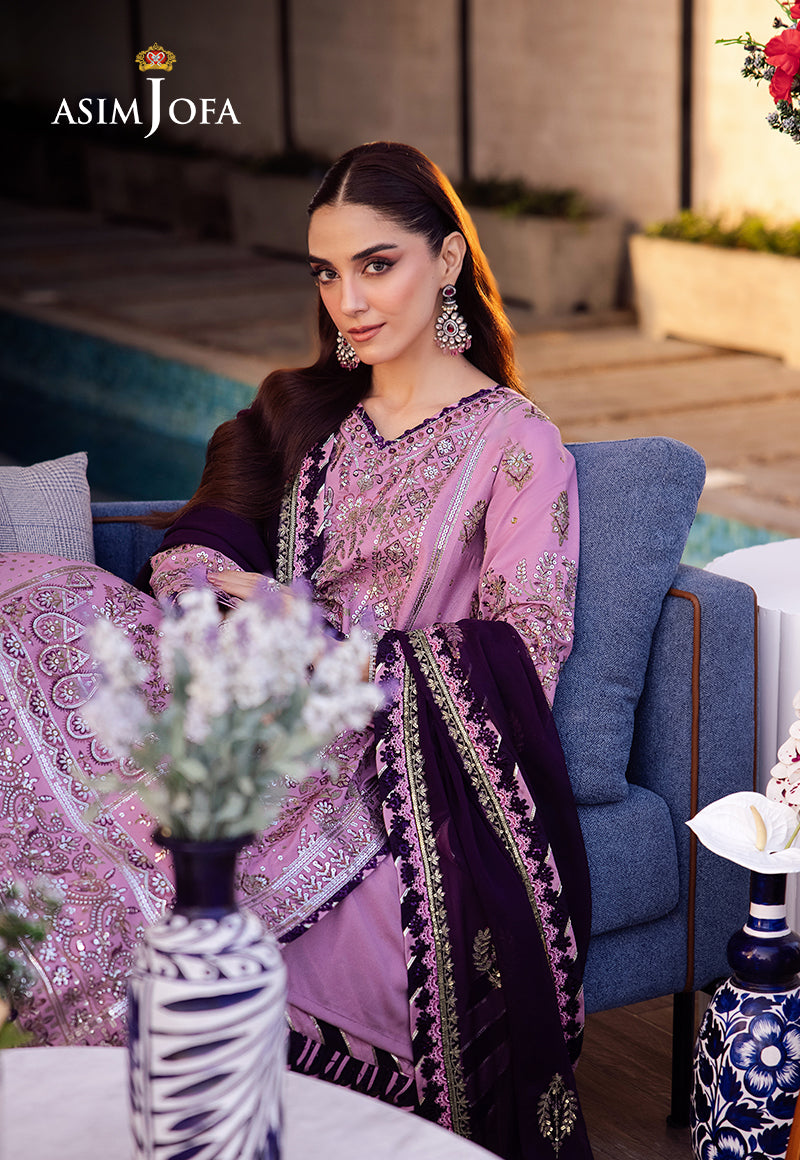 AJUR-03 EMBROIDERED LAWN 3 PCS