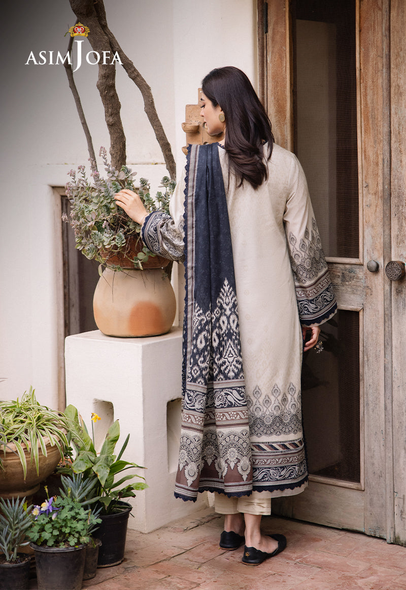 AJBUD-2 PRINTED LAWN 3 PCS