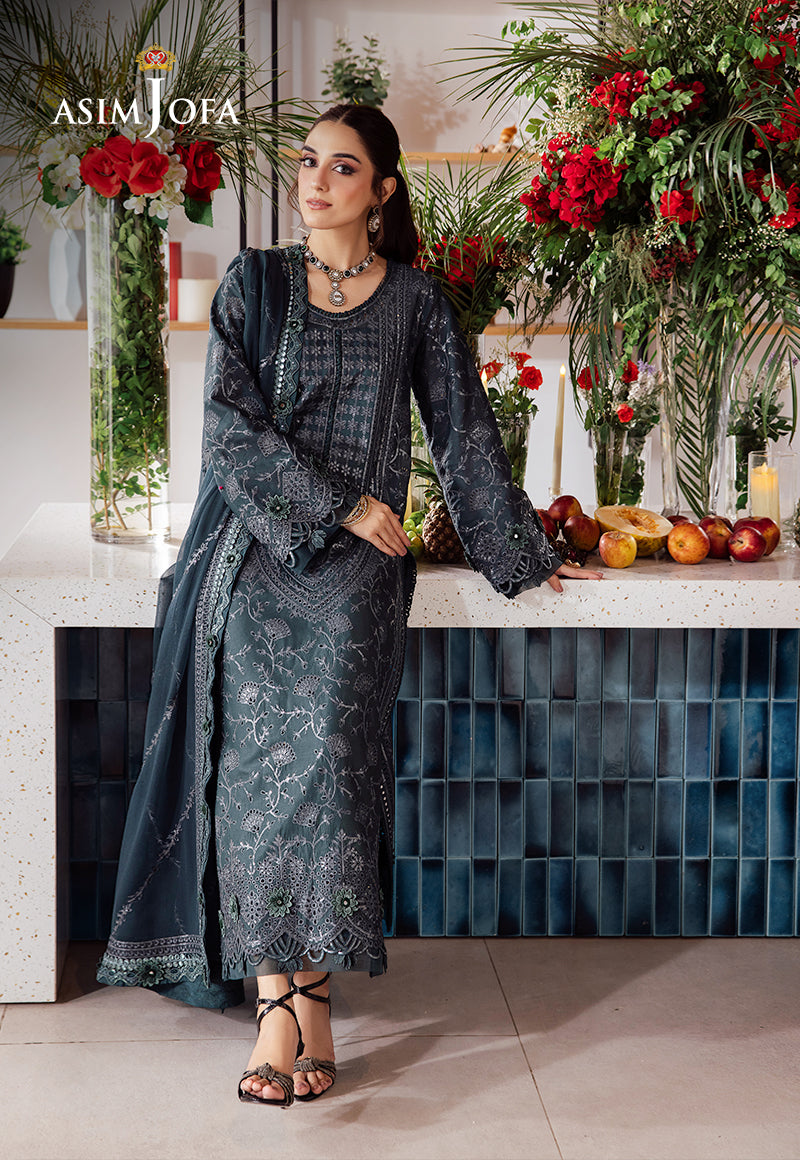 AJURD-01-XS EMBROIDERED LAWN 3 PCS