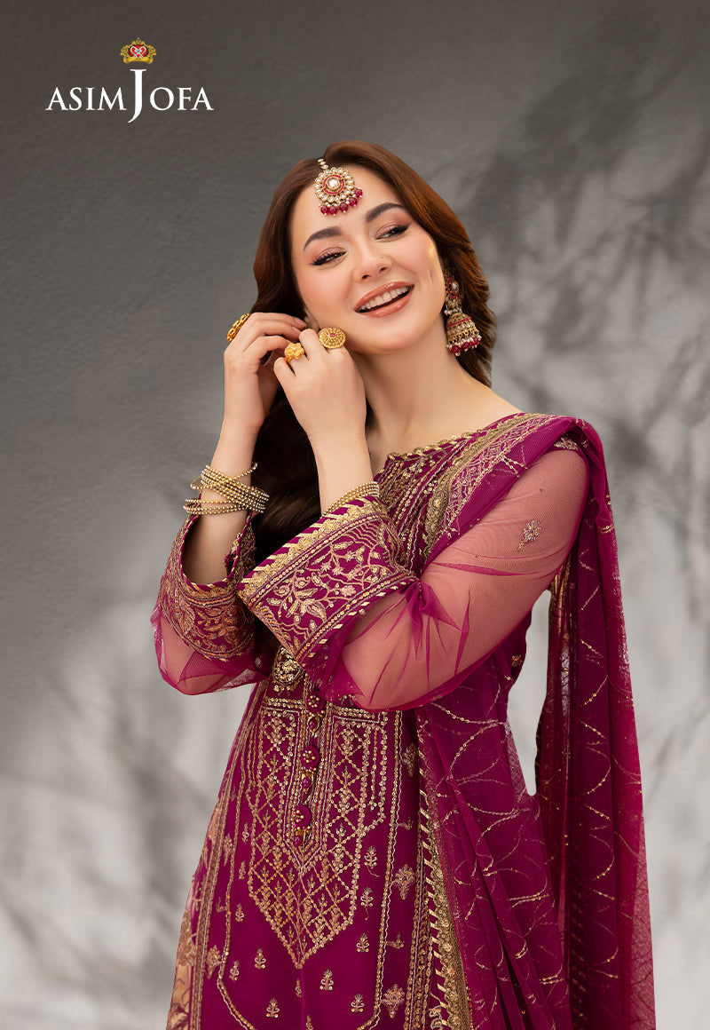 AJMJD-09-XS EMBROIDERED NET 3 PCS
