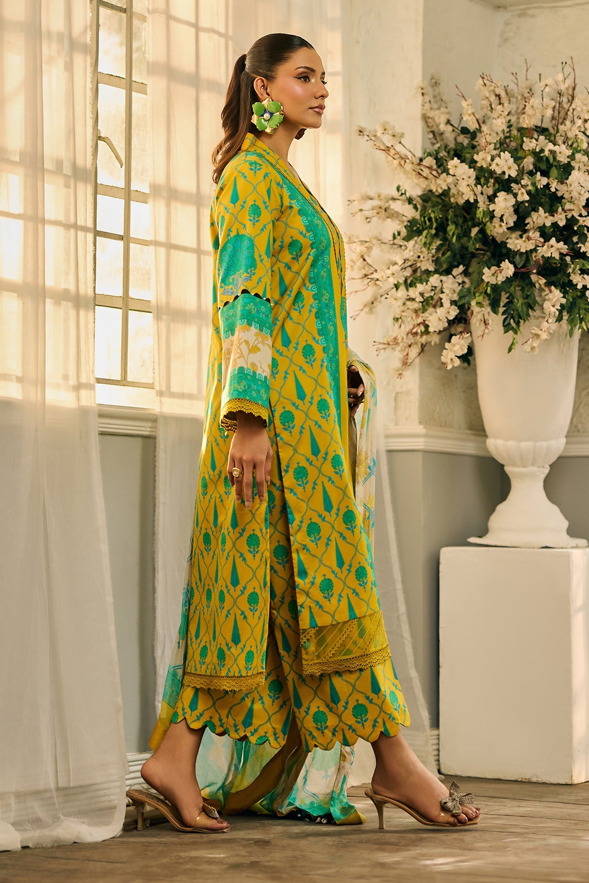 3-PC Unstitched Printed Lawn C-Print Vol 2 CP6-15