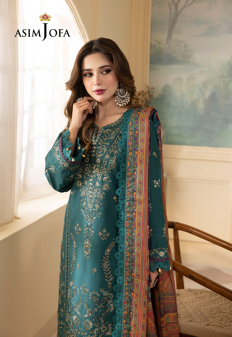 AJNR-11 EMBROIDERED CAMBRIC 3 PCS