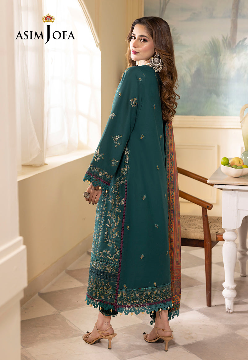 AJNR-11 EMBROIDERED CAMBRIC 3 PCS