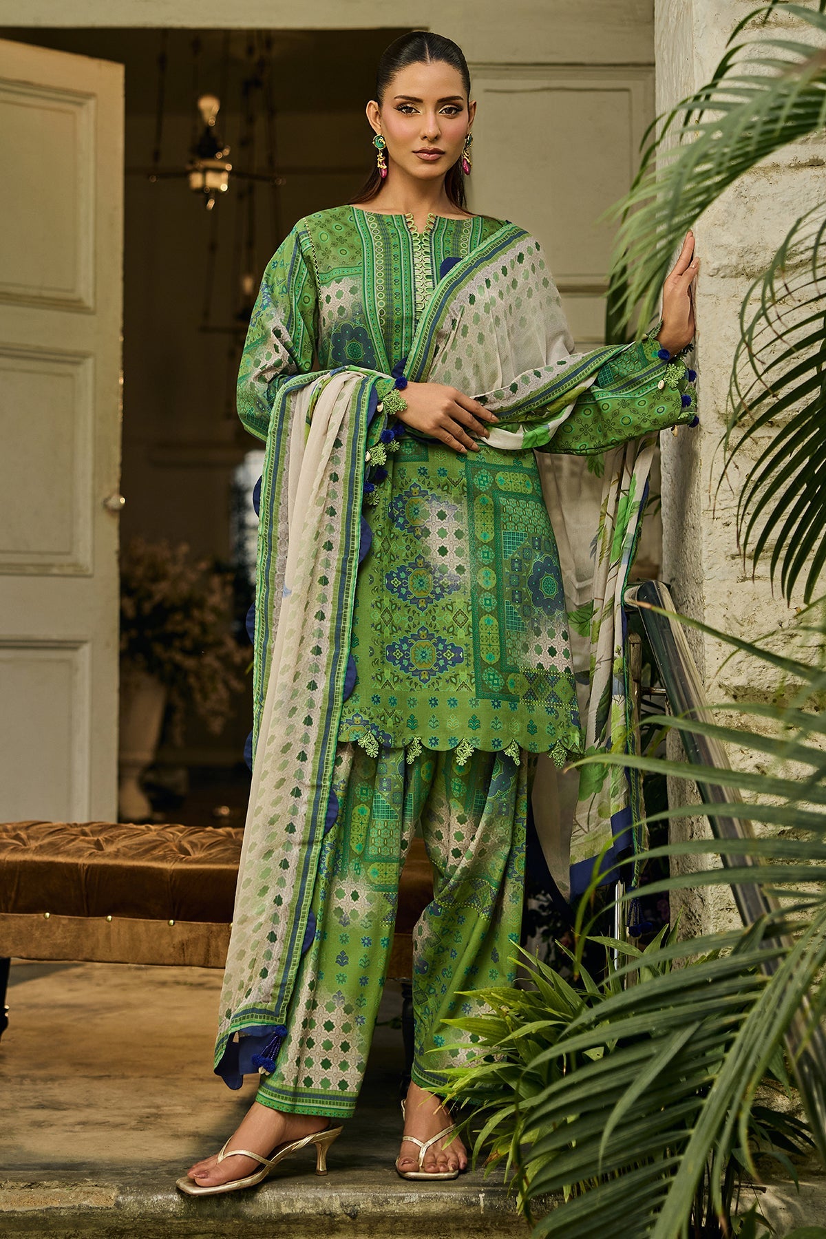 3-PC Unstitched Printed Lawn C-Print Vol 2 CP6-17