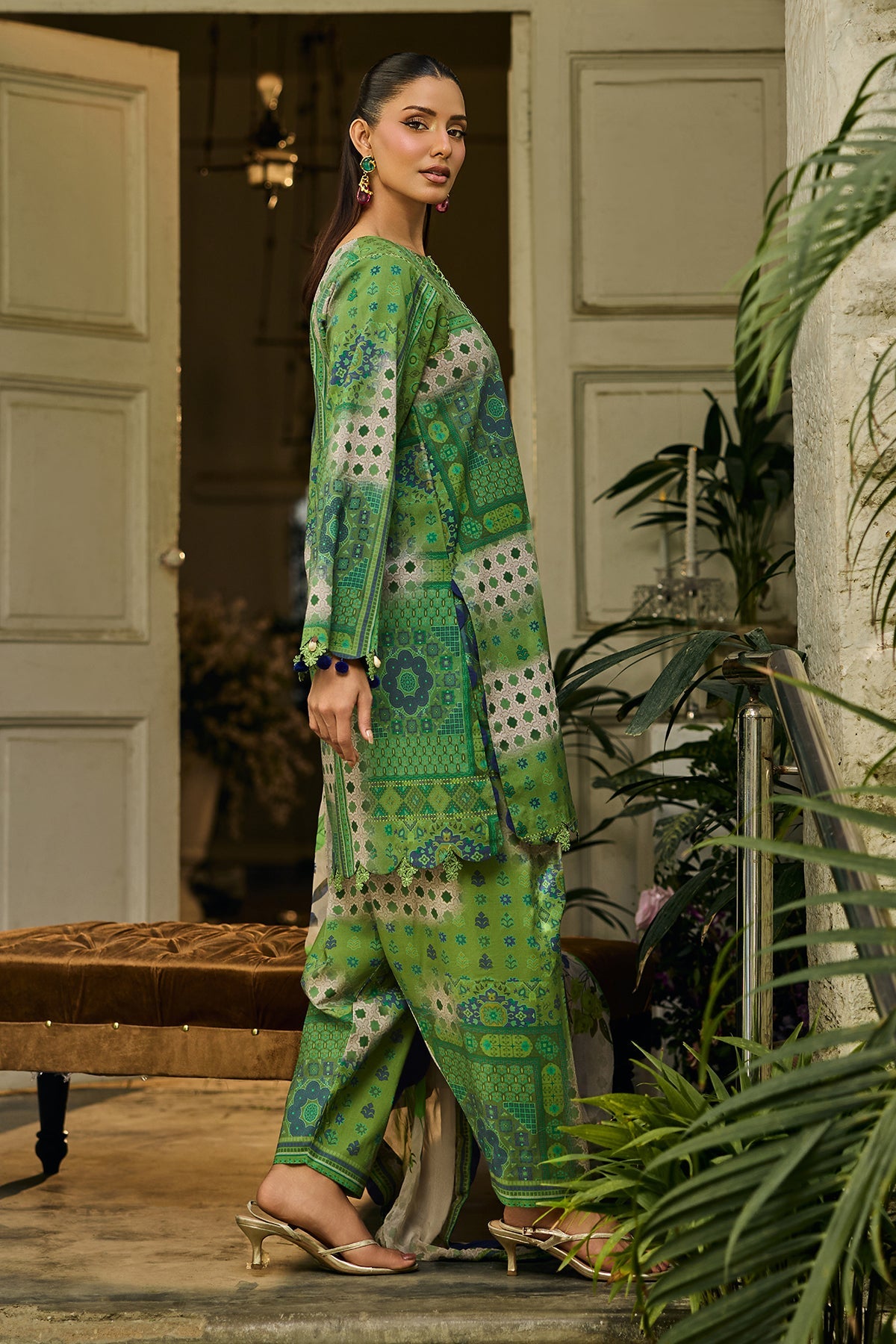 3-PC Unstitched Printed Lawn C-Print Vol 2 CP6-17