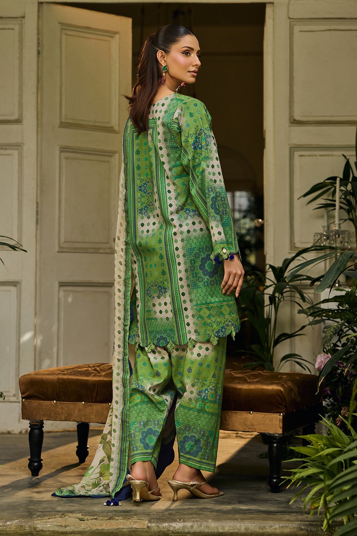 3-PC Unstitched Printed Lawn C-Print Vol 2 CP6-17