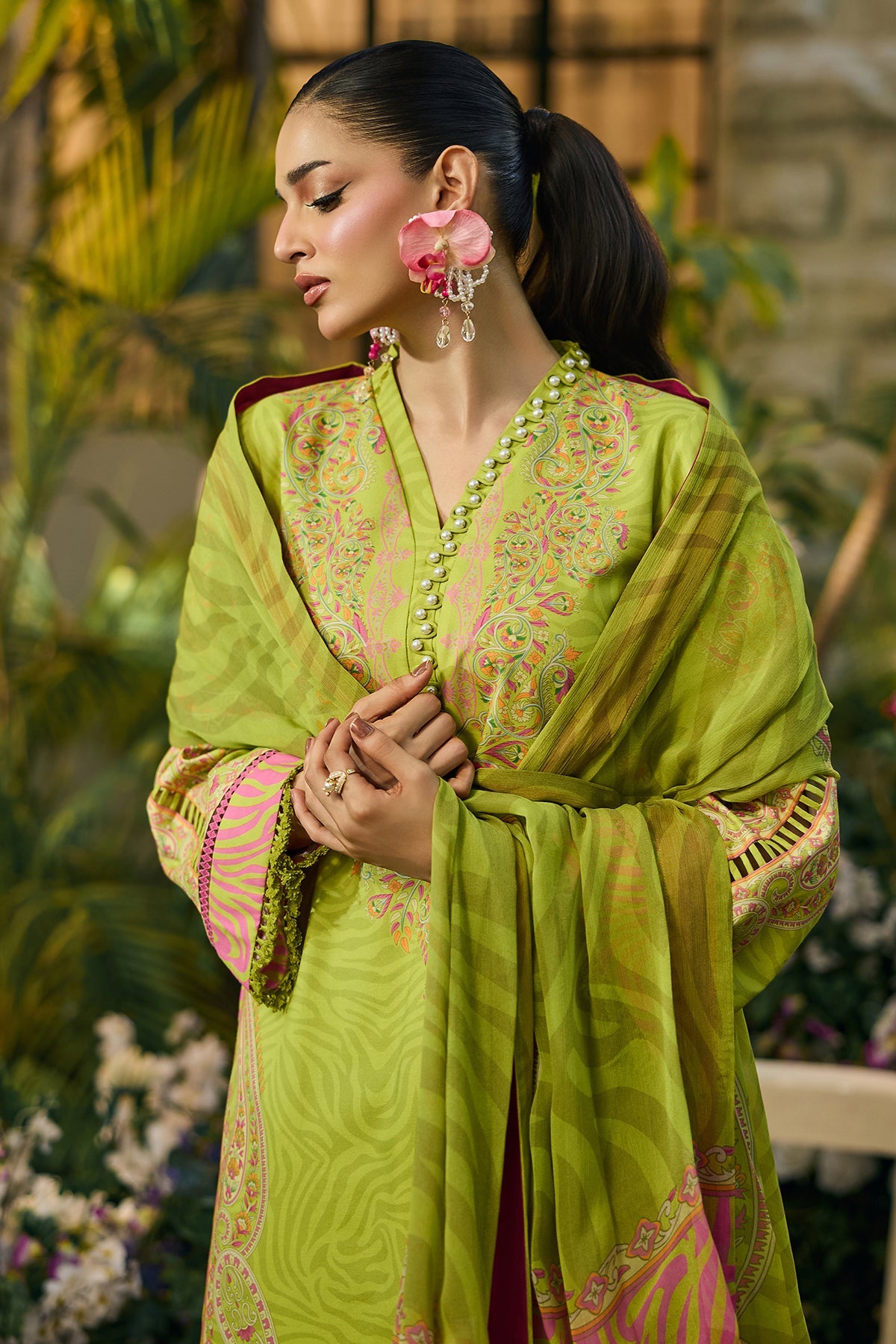 3-PC Unstitched Printed Lawn C-Print Vol 2 CP6-11