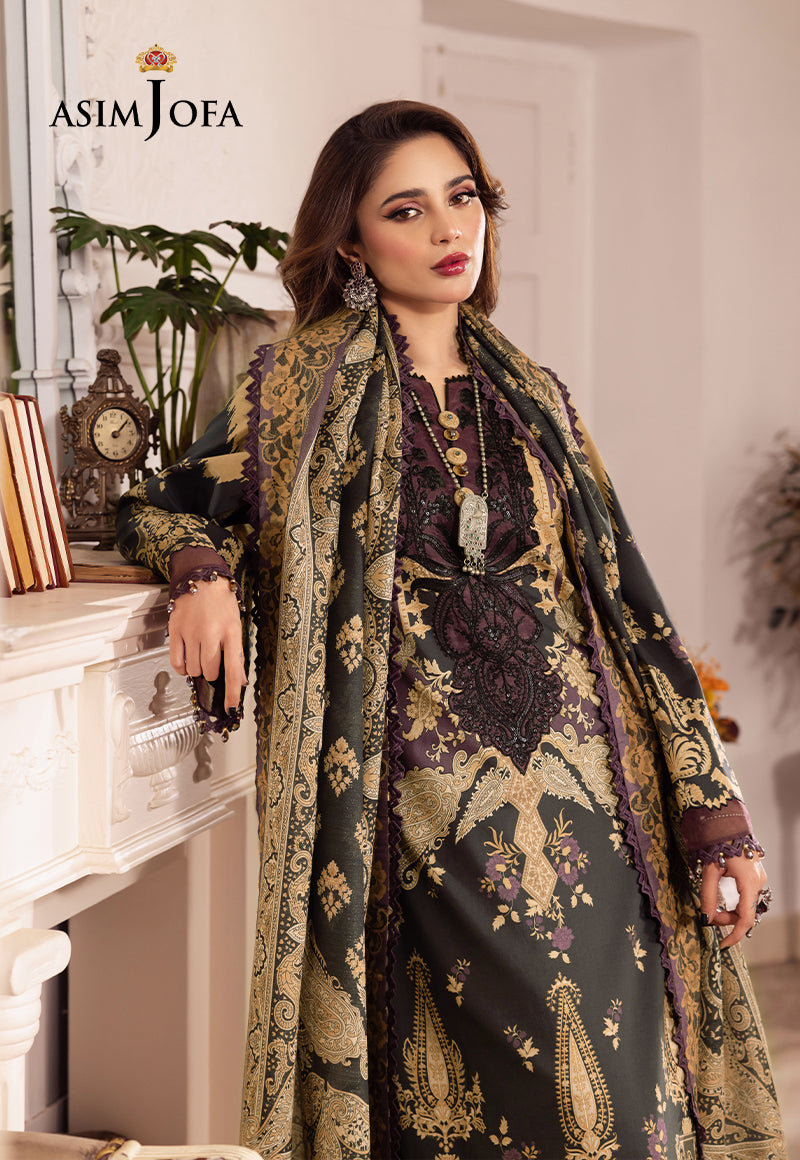 AJNR-09 EMBROIDERED CAMBRIC 3 PCS