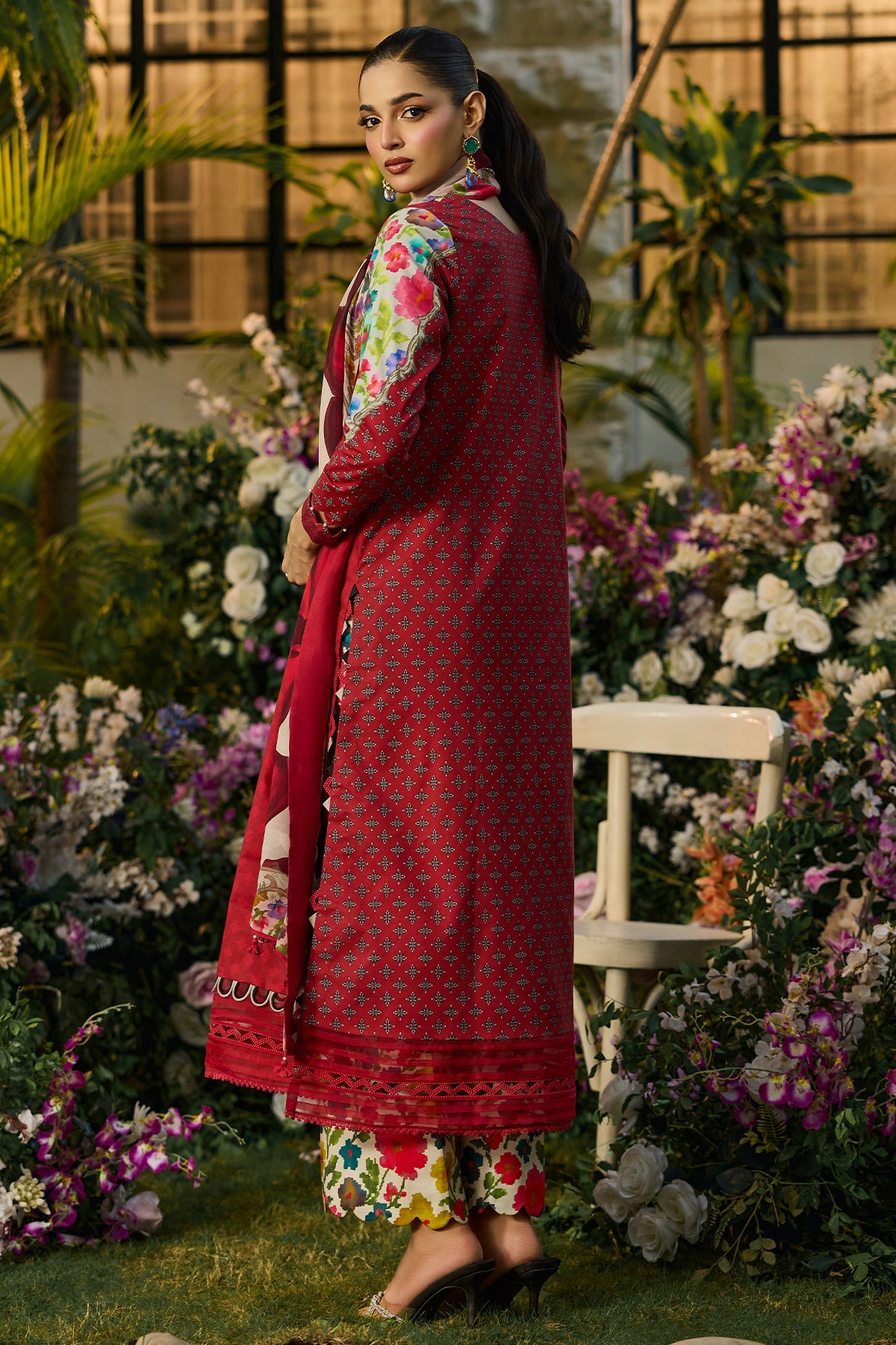 3-PC Unstitched Printed Lawn C-Print Vol 2 CP6-13