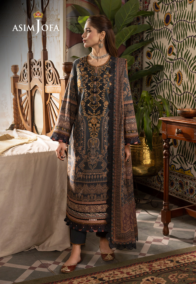 AJNR-05 EMBROIDERED CAMBRIC 3 PCS