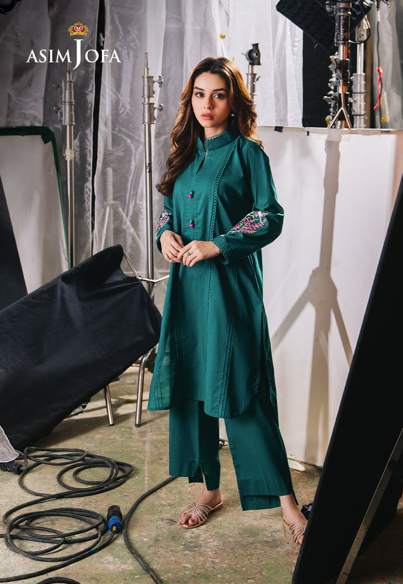 Ajfp-08 Embroidered Cambric 2Pc