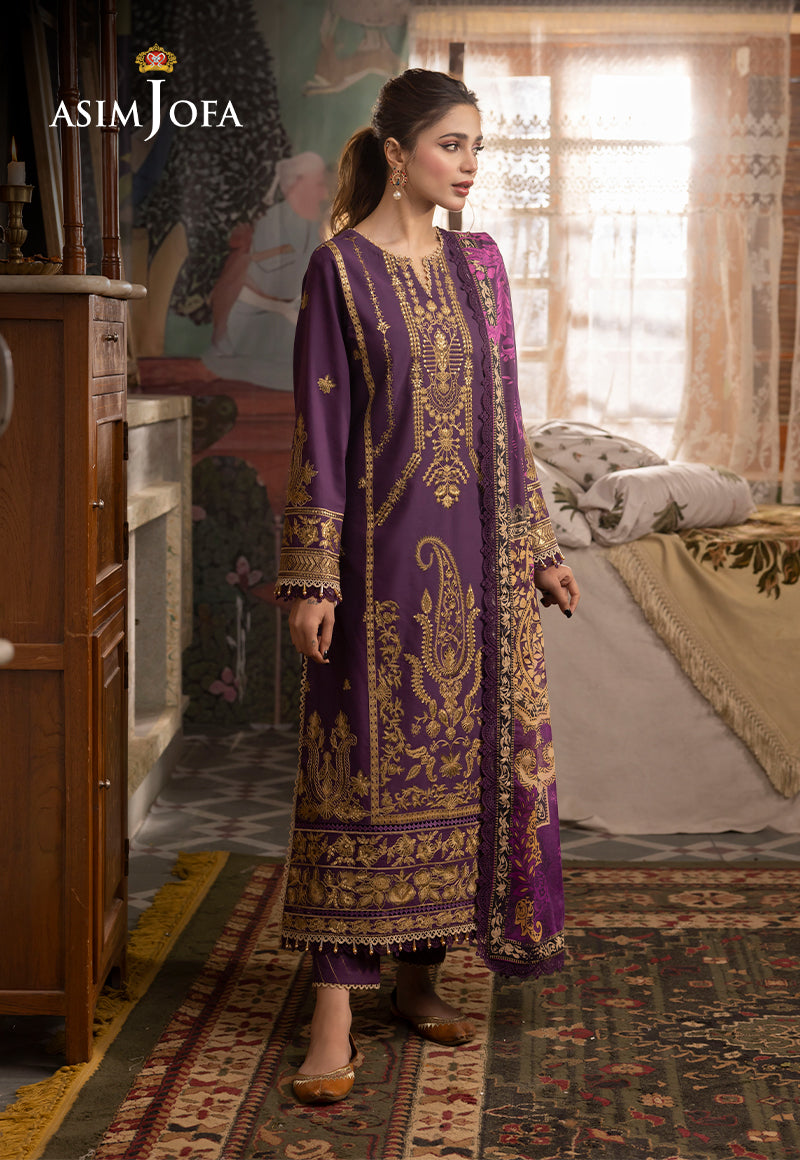 AJAI-09 EMBROIDERED CAMBRIC 2 PCS