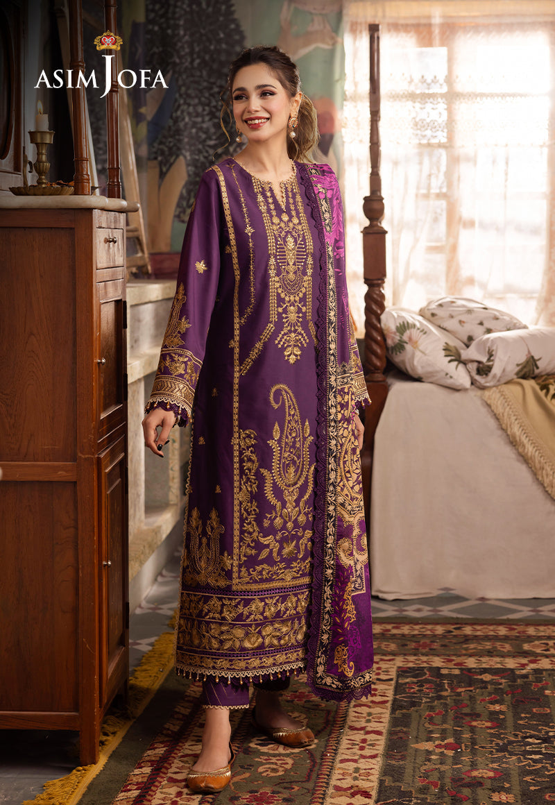 AJAI-09 EMBROIDERED CAMBRIC 2 PCS