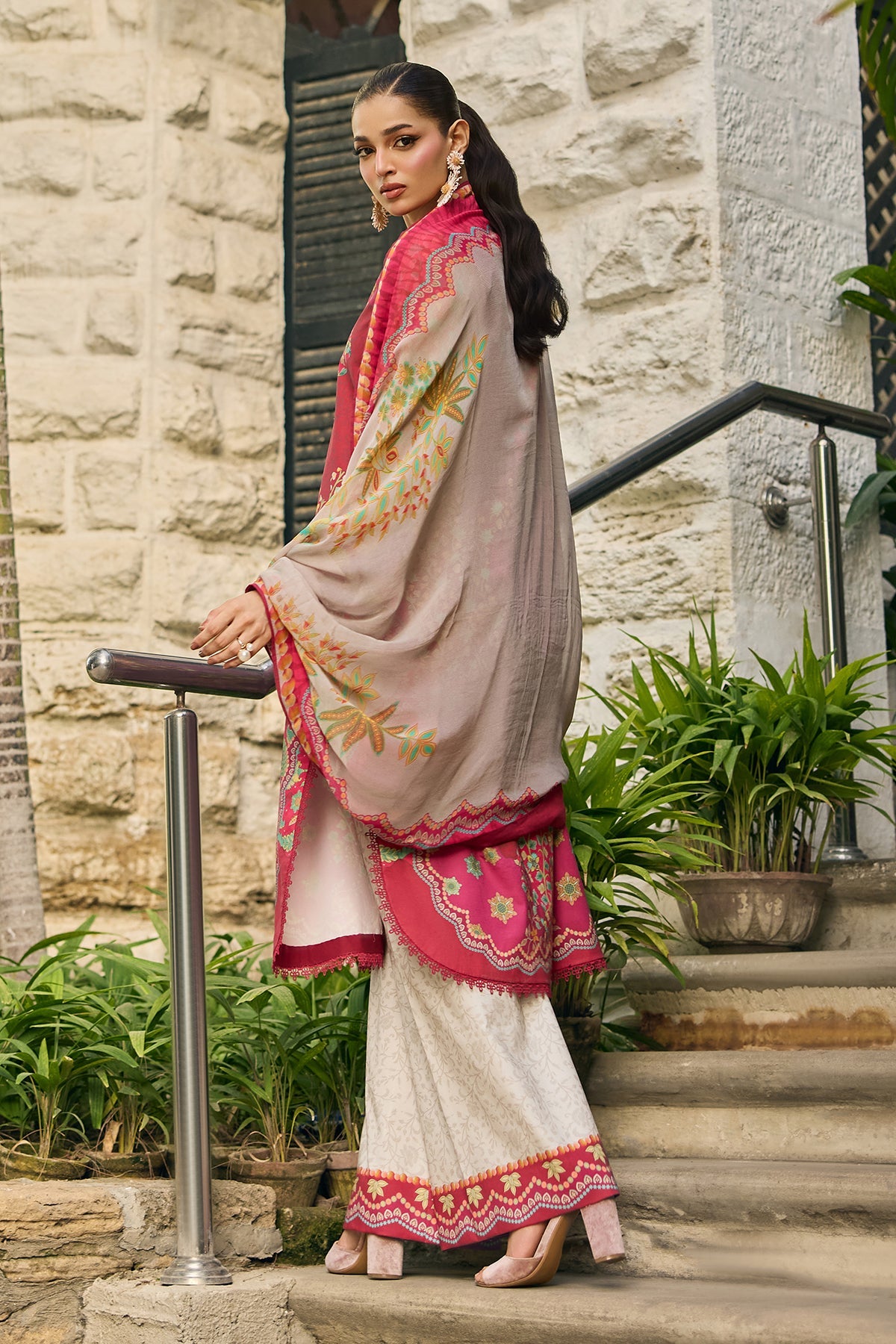 3-PC Unstitched Printed Lawn C-Print Vol 2 CP6-16