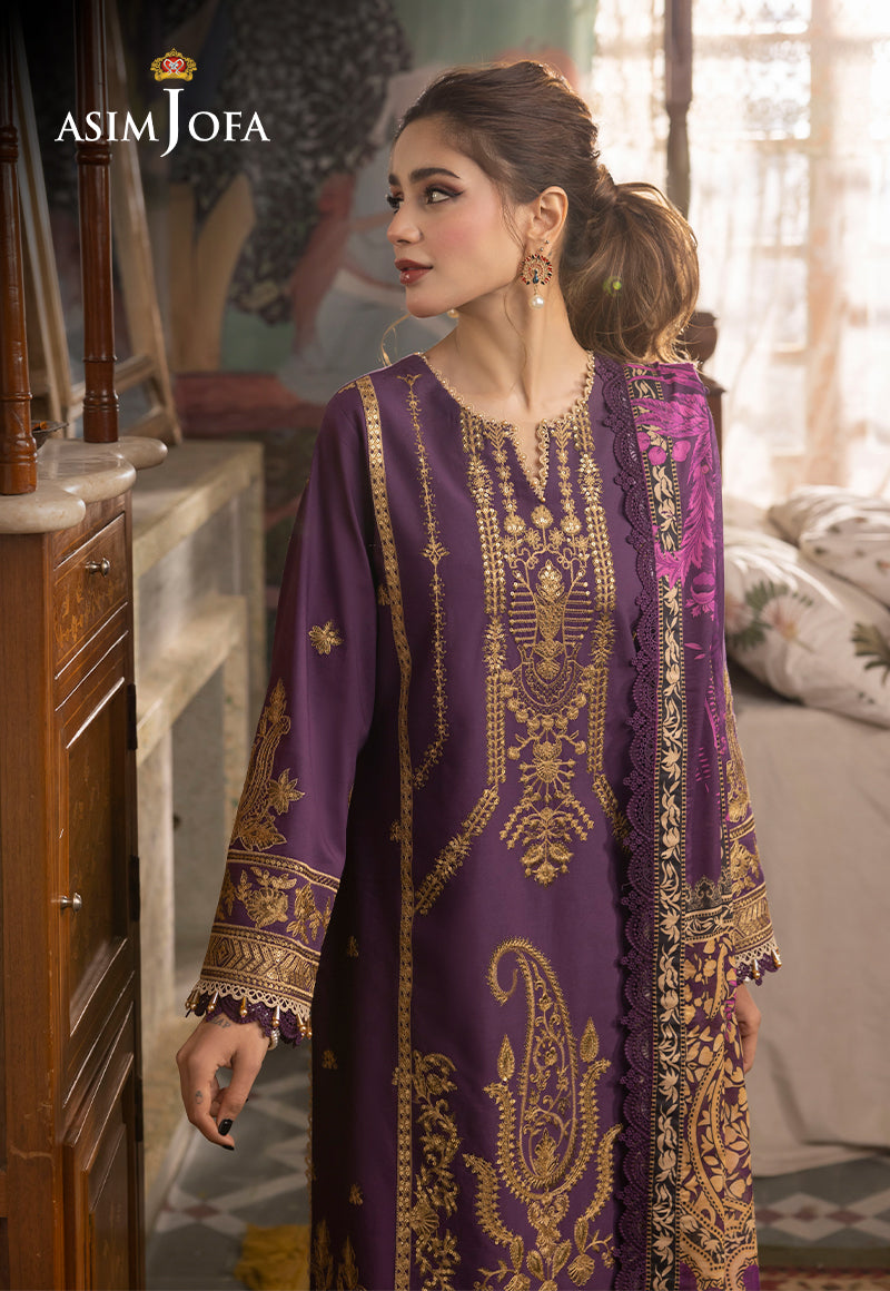 AJAI-09 EMBROIDERED CAMBRIC 2 PCS