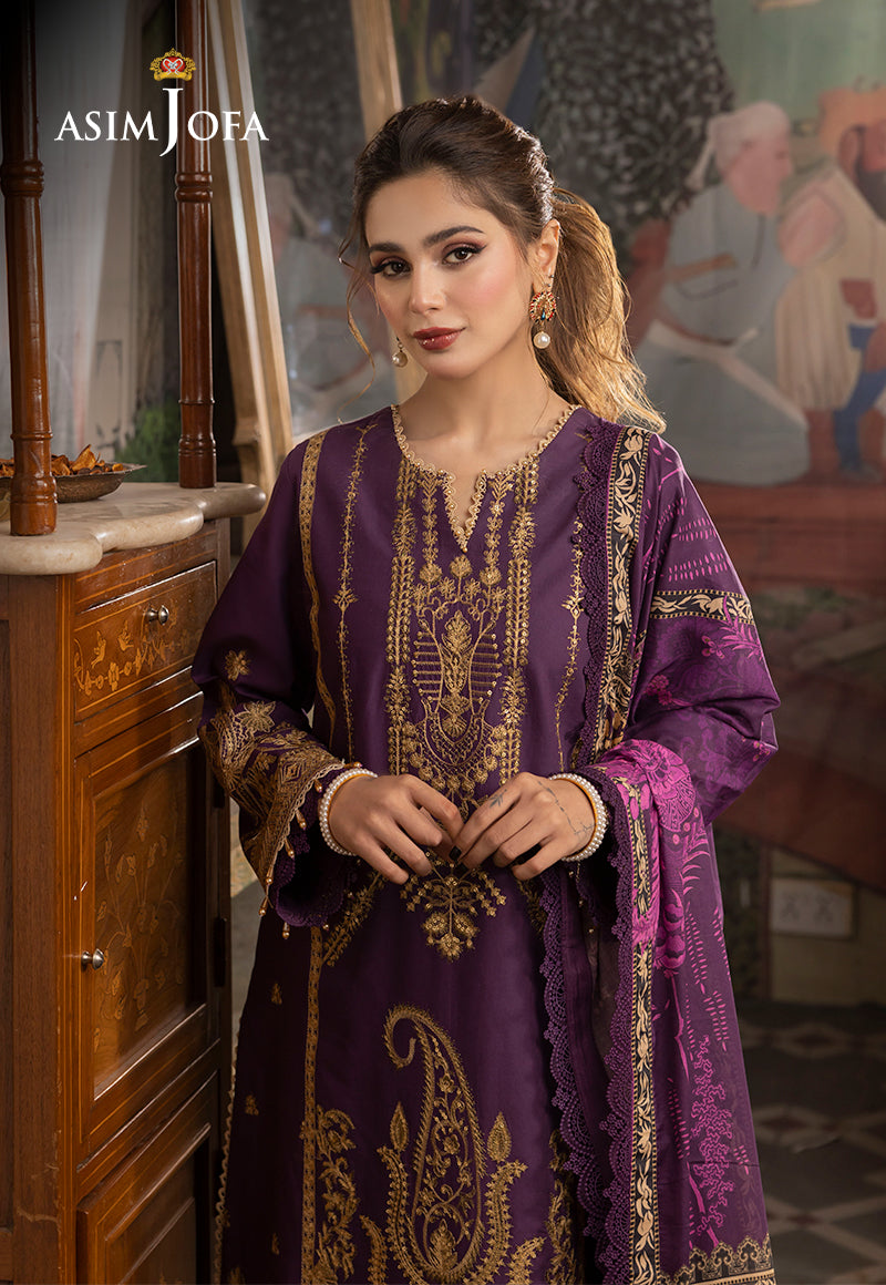 AJAI-09 EMBROIDERED CAMBRIC 2 PCS
