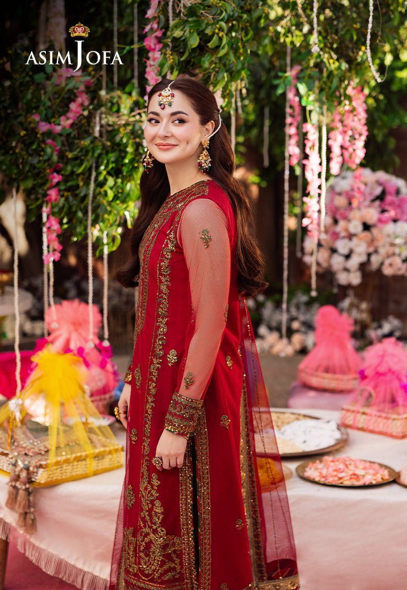 AJMJD-13 EMBROIDERED STITCHED 3 PCS