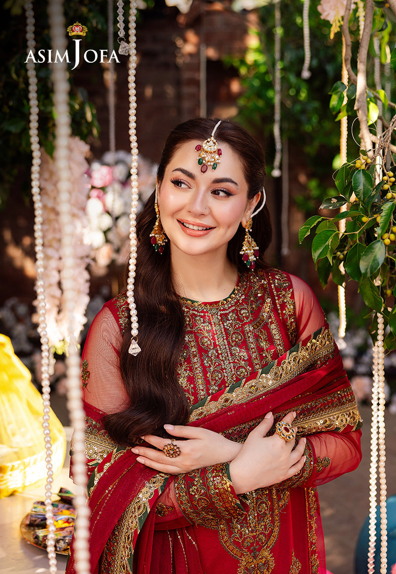 AJMJD-13 EMBROIDERED STITCHED 3 PCS