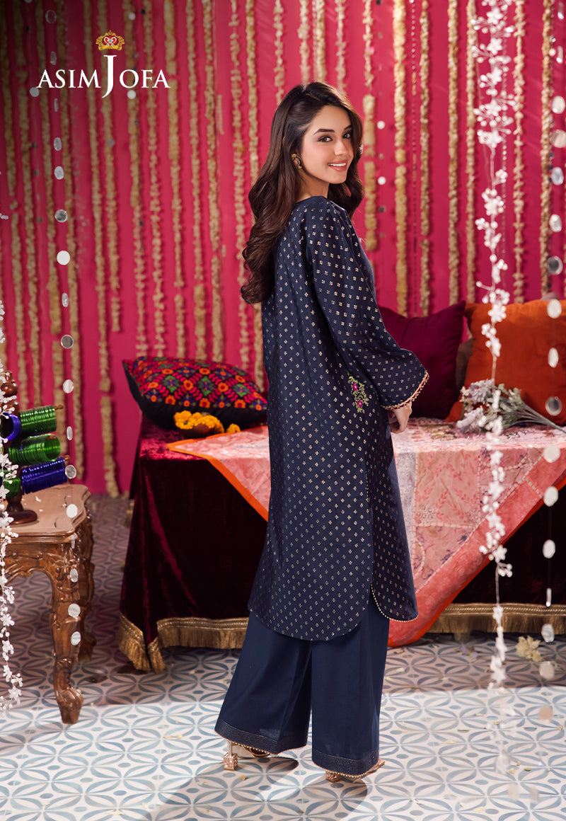 Ajfp-04 Zari Jacquard 2Pc