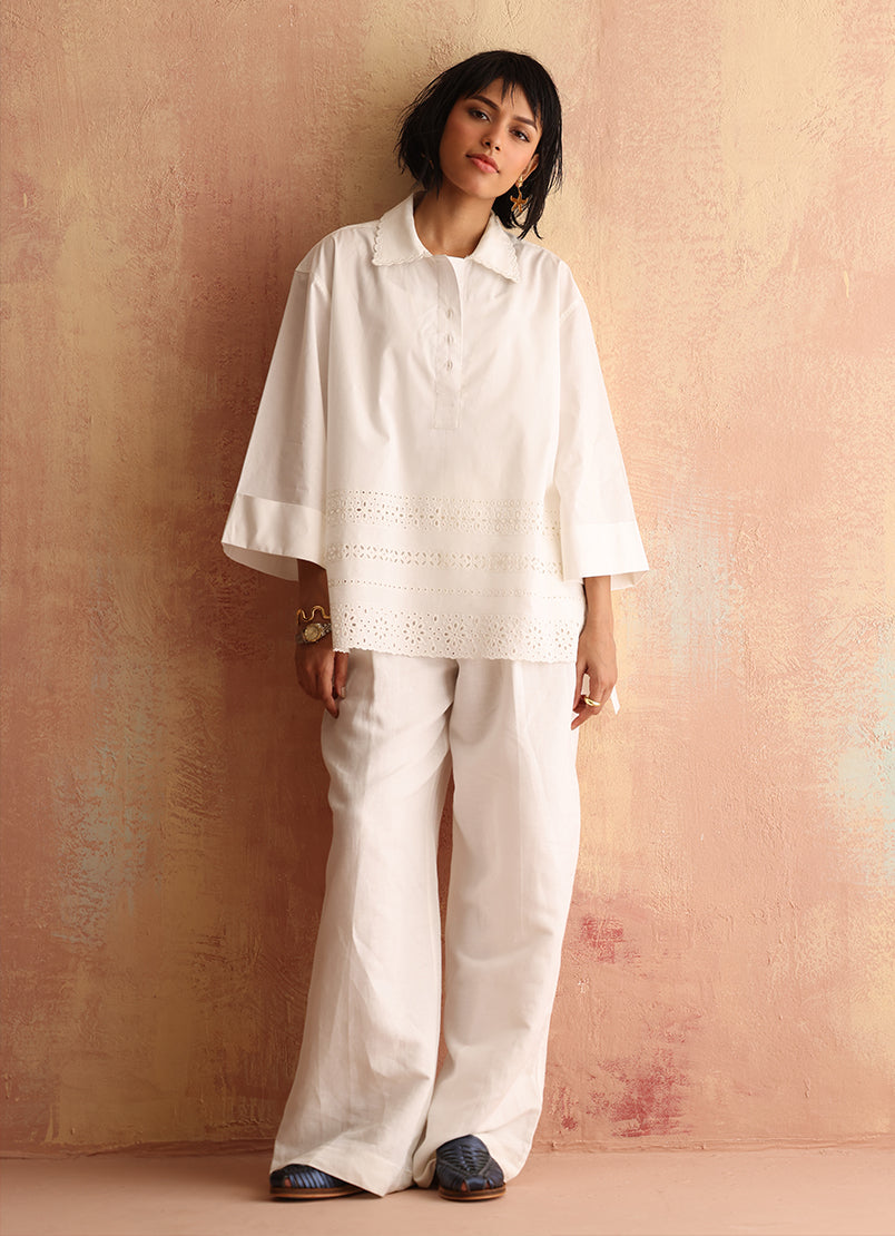 Embroidered Top - 22642