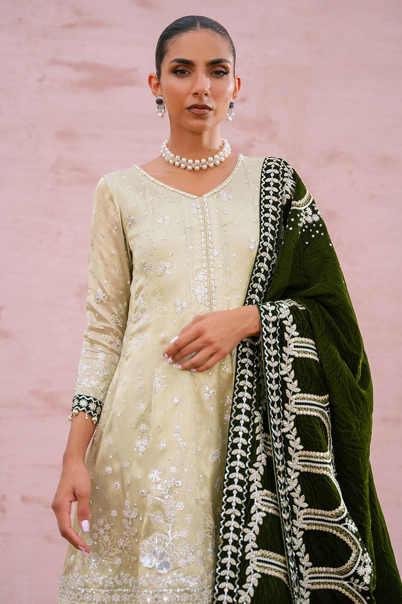 Mirage Aura-3Pc Tissue Embroidered Pret