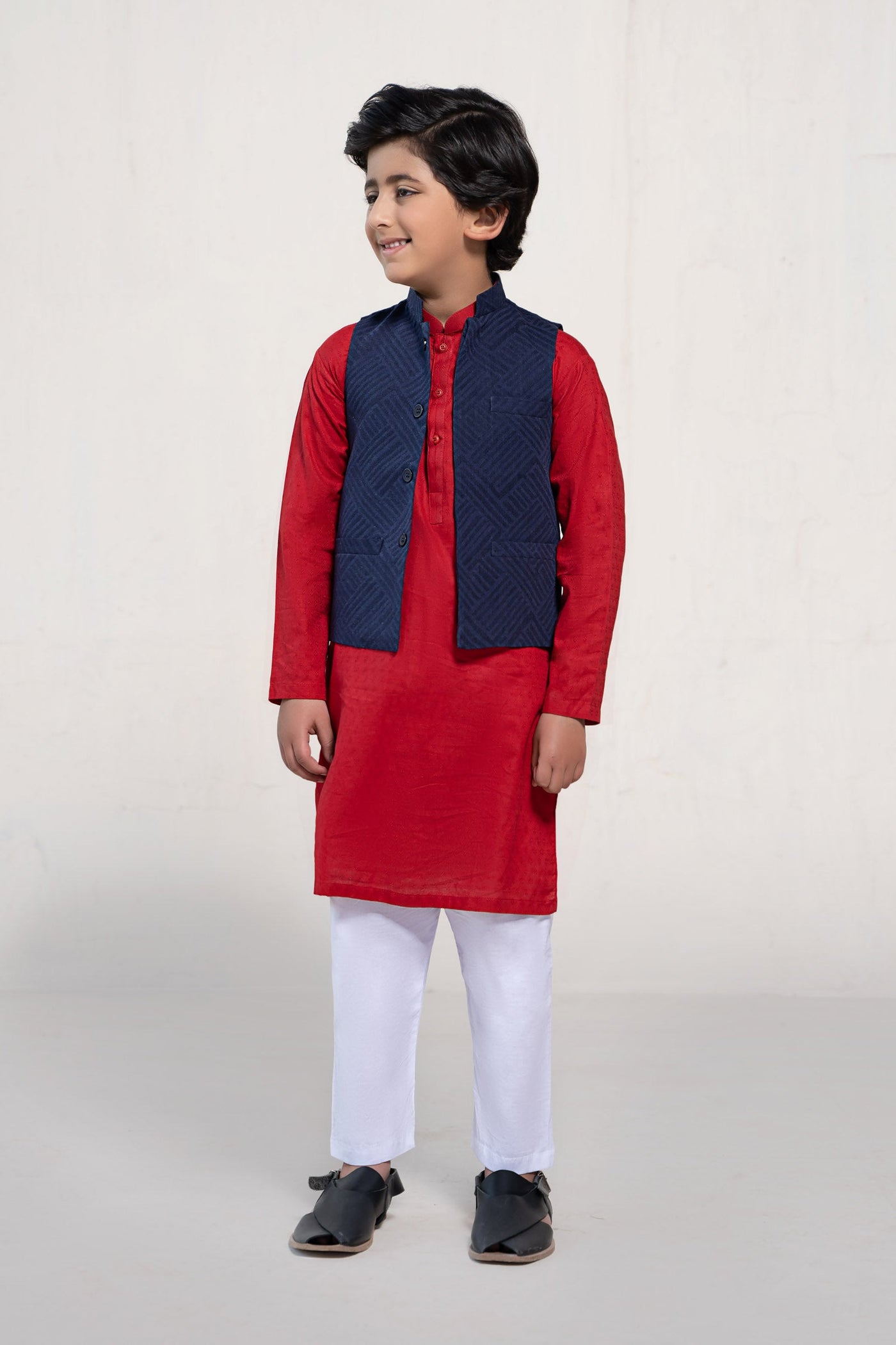 Waistcoat Navy Blue Mkb-Ef23-11