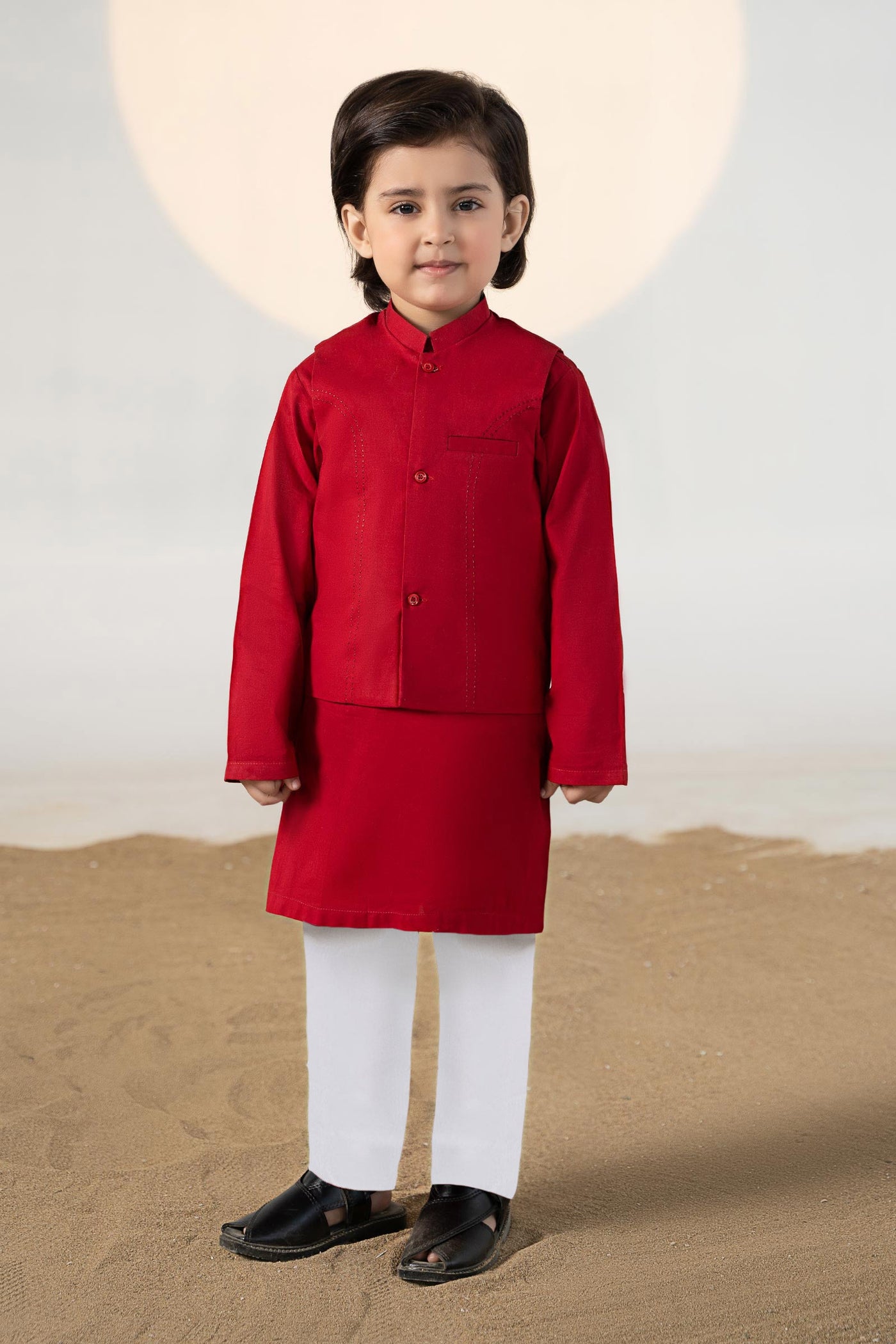 Dyed Cotton Suit