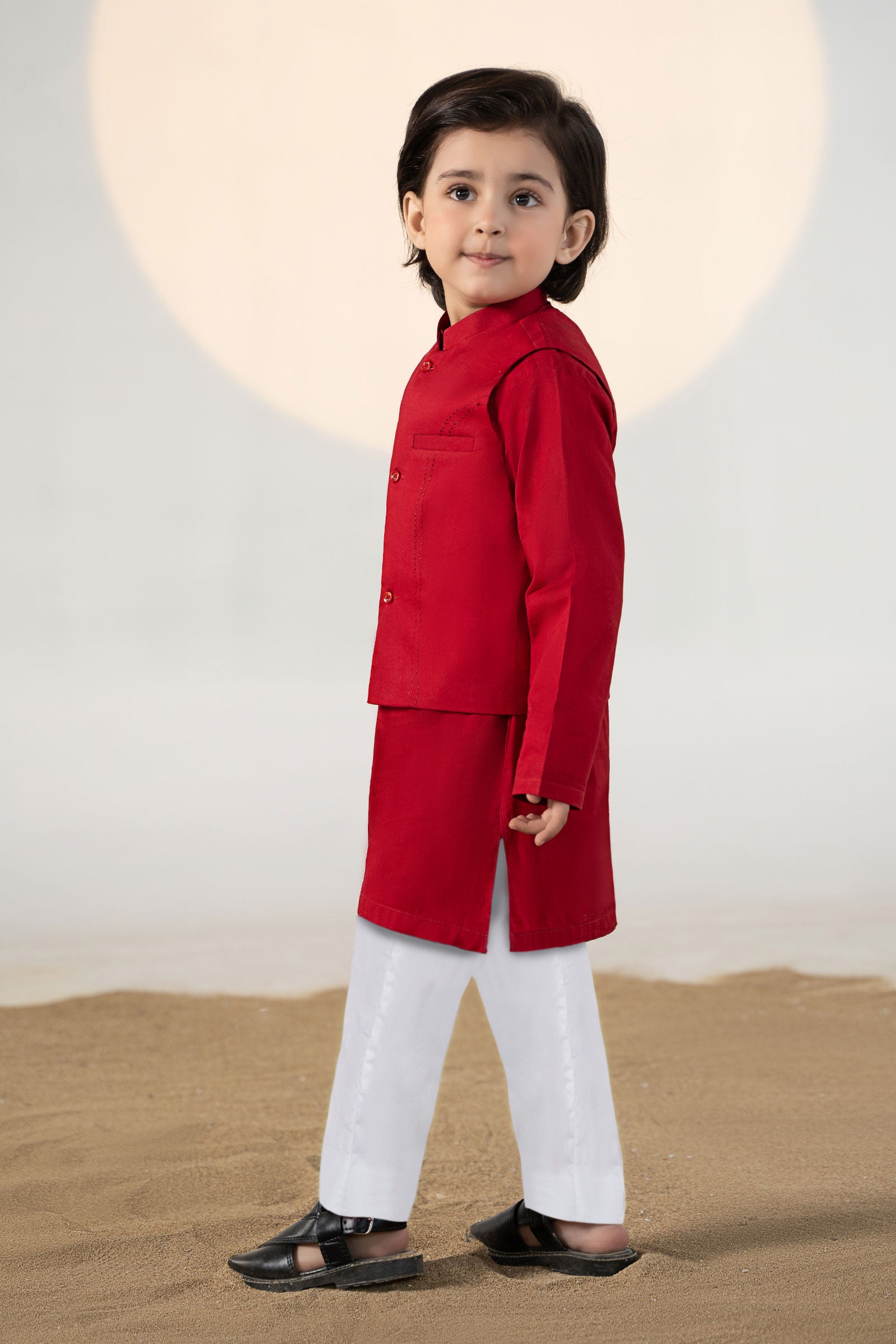 Dyed Cotton Suit