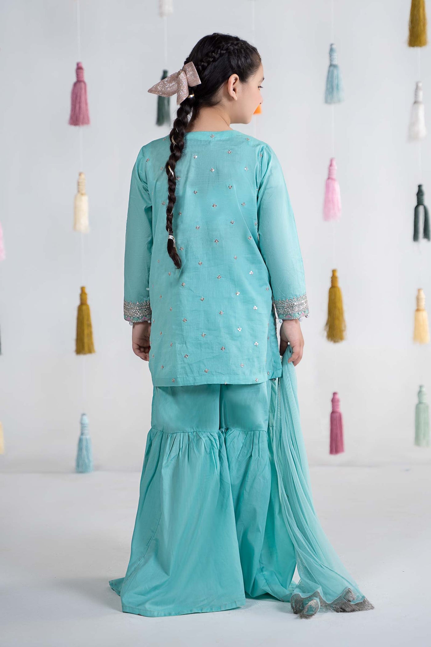 3 Piece Dyed Lawn Suit