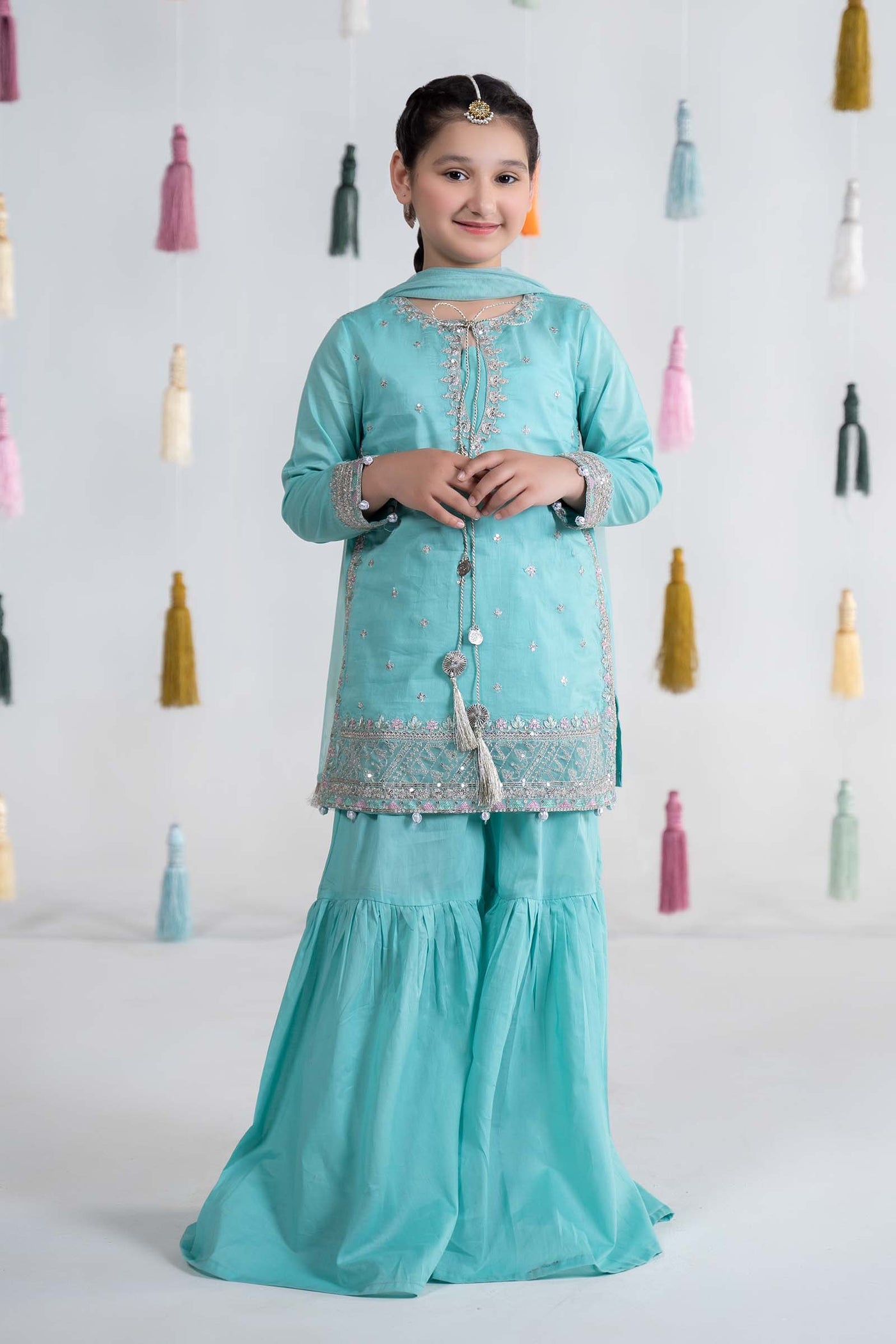 3 Piece Dyed Lawn Suit