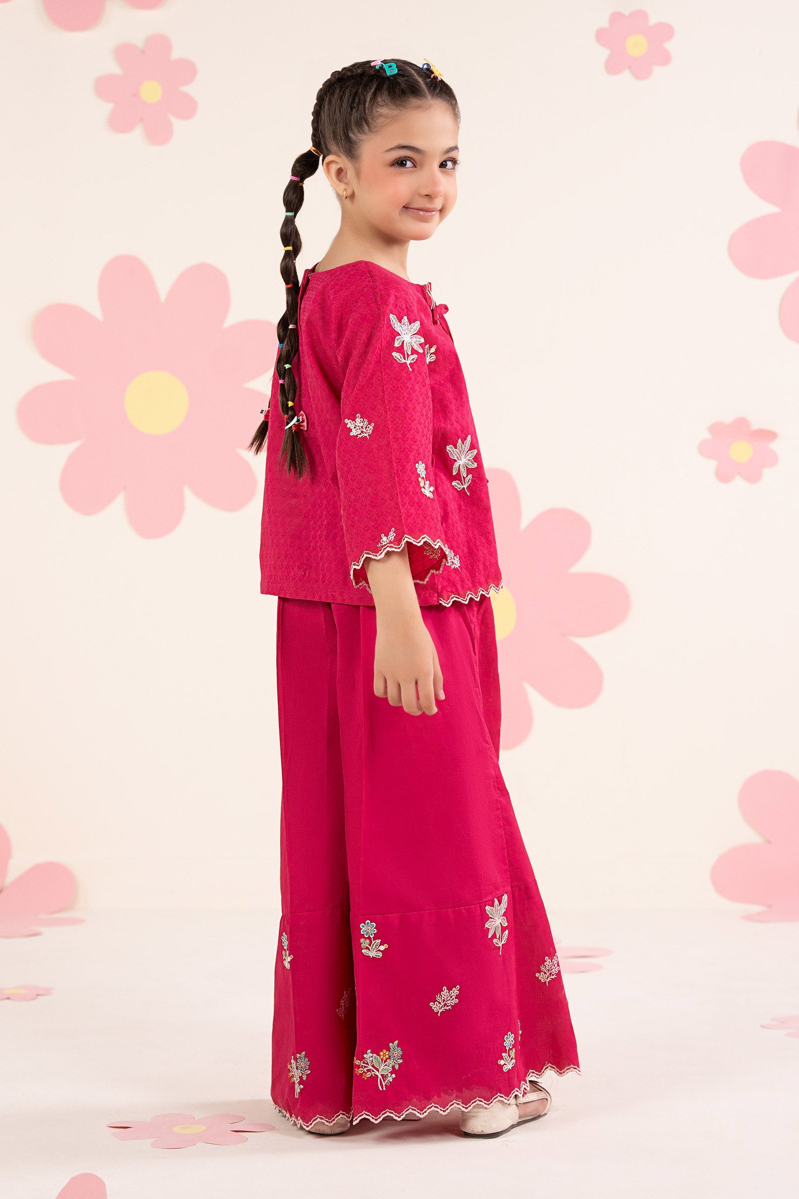 Solid Cambric Skinny Shalwar
