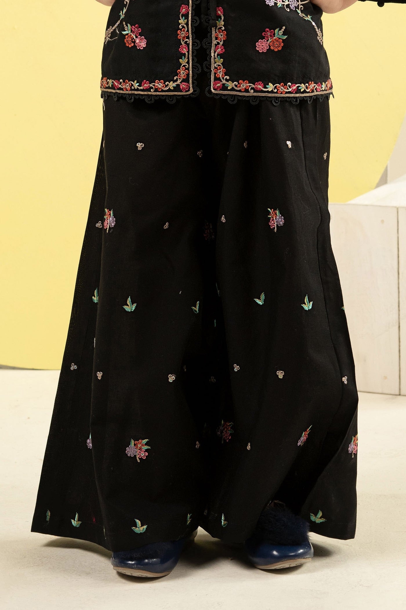 2 Piece Embroidered Dobby Lawn Suit