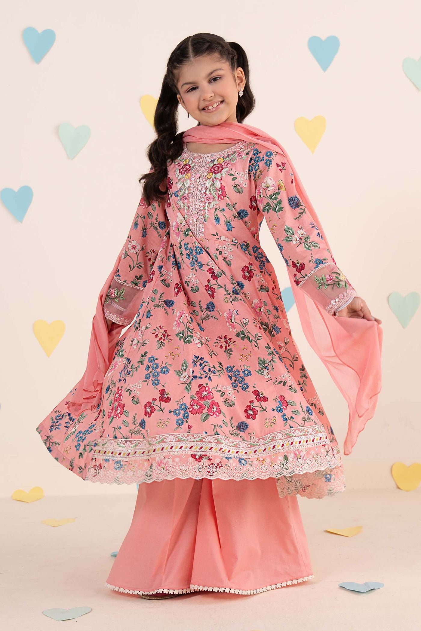 3 Piece Embroidered Lawn Suit