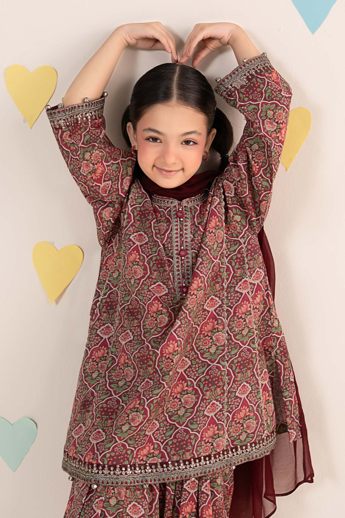 3 Piece Embroidered Lawn Suit
