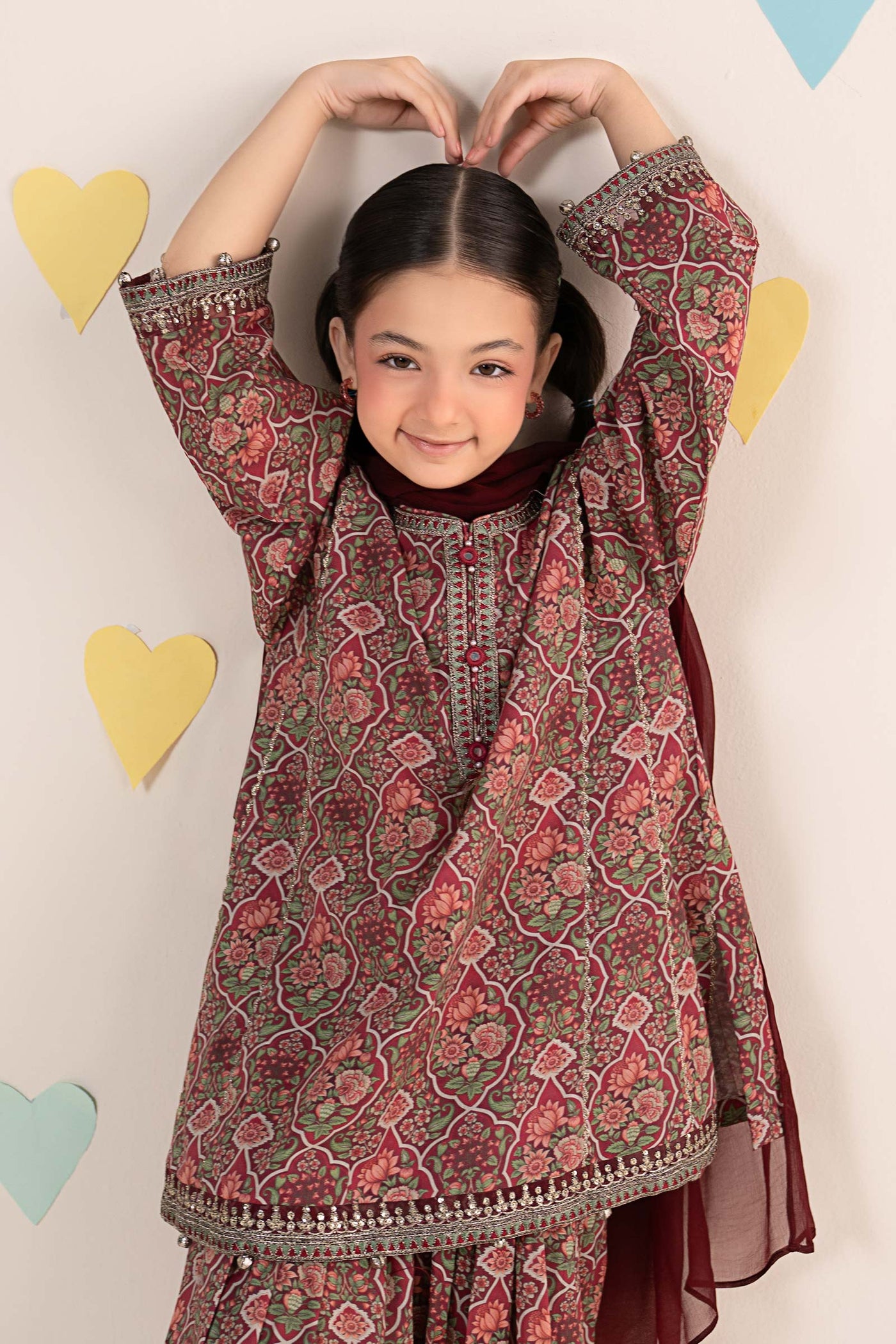3 Piece Embroidered Lawn Suit