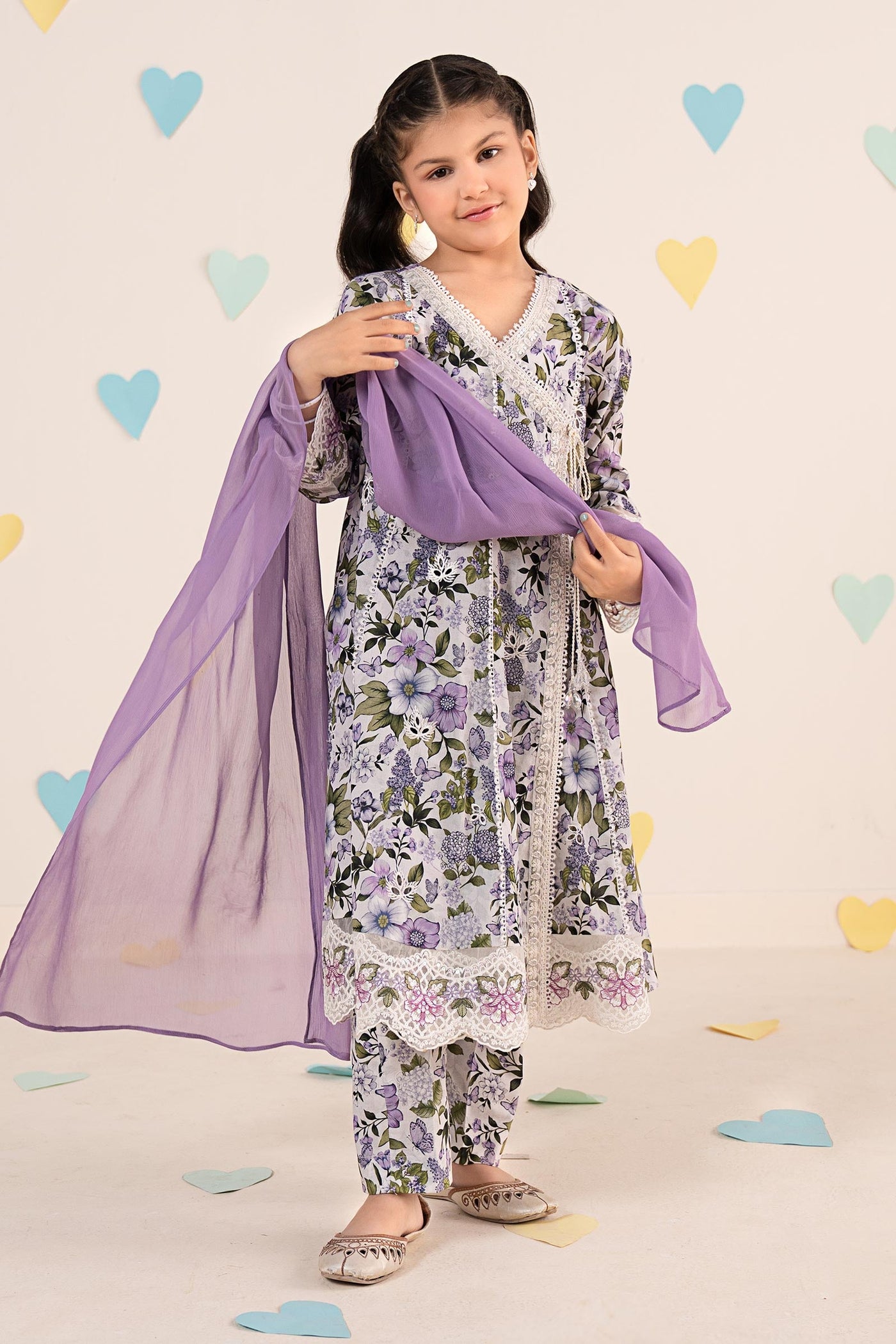 3 Piece Embroidered Lawn Suit