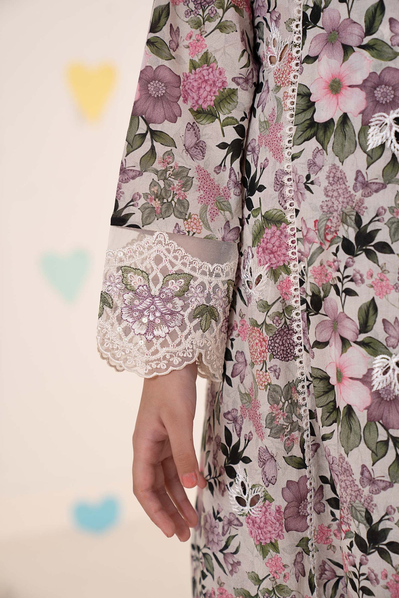 3 Piece Embroidered Lawn Suit