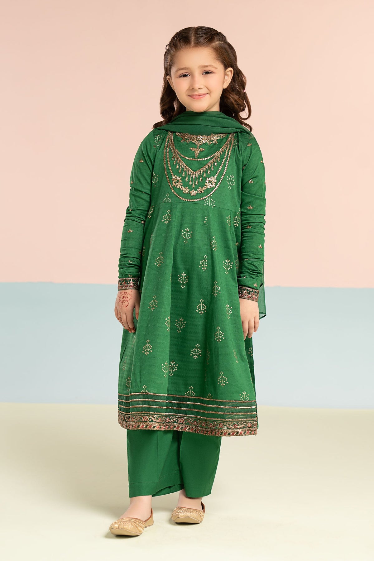 2 Piece Embroidered Lawn Suit