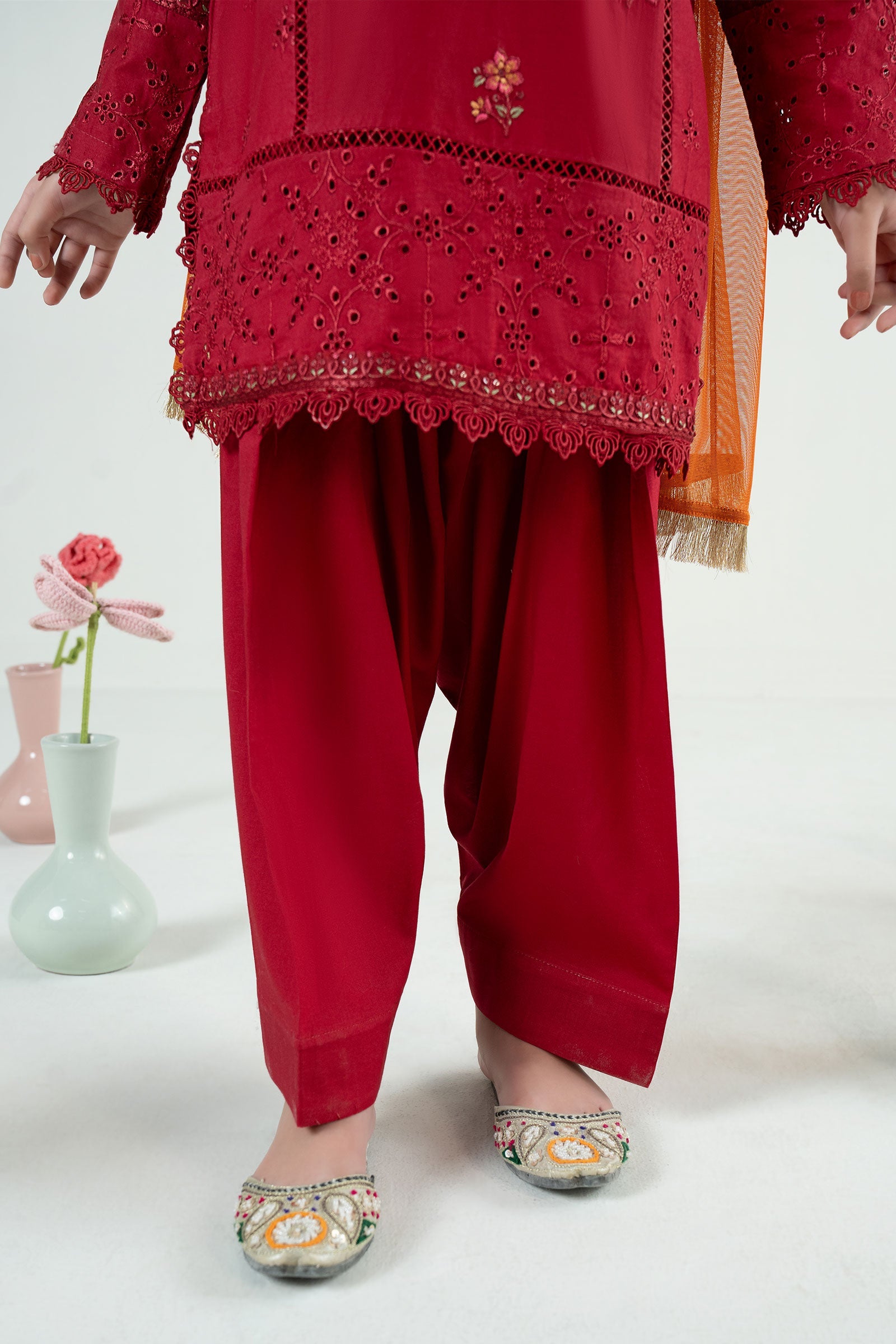 3 Piece Embroidered Lawn Suit